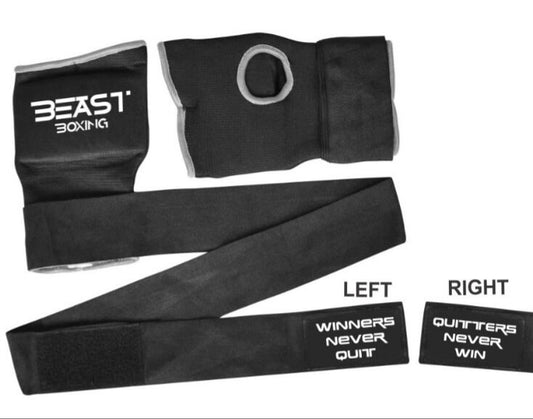 Beast Boxing Binnenhandschoenen - Ultieme Handwraps voor Boksen en Kickboksen - Premium Bescherming en Comfort