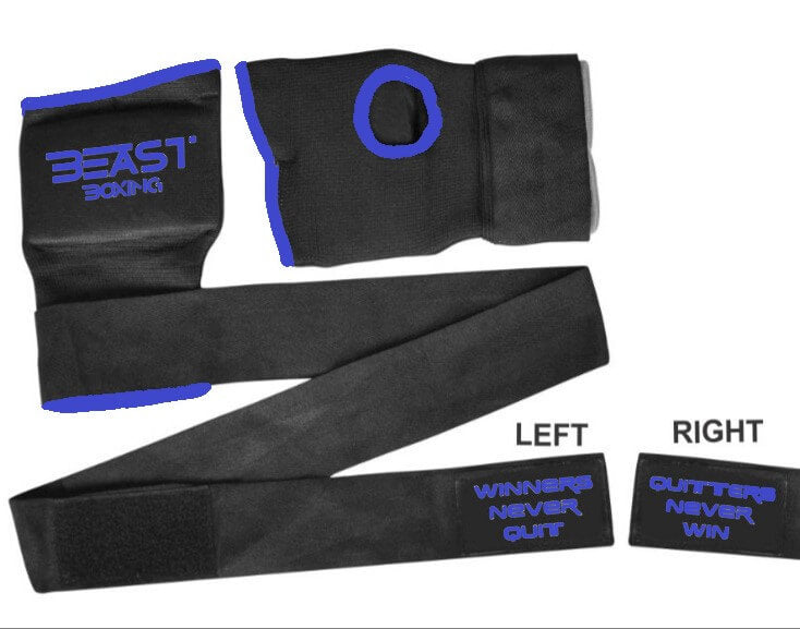 Beast Boxing Binnenhandschoenen - Ultieme Handwraps voor Boksen en Kickboksen - Premium Bescherming en Comfort